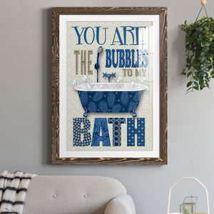 Bubble Bath - Premium Framed Print - Distressed Barnwood Frame - Ready to Hang