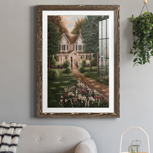 Carolina Evening I - Barnwood Framed Art Print