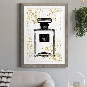 Glitter Perfume I - Barnwood Framed Art Print