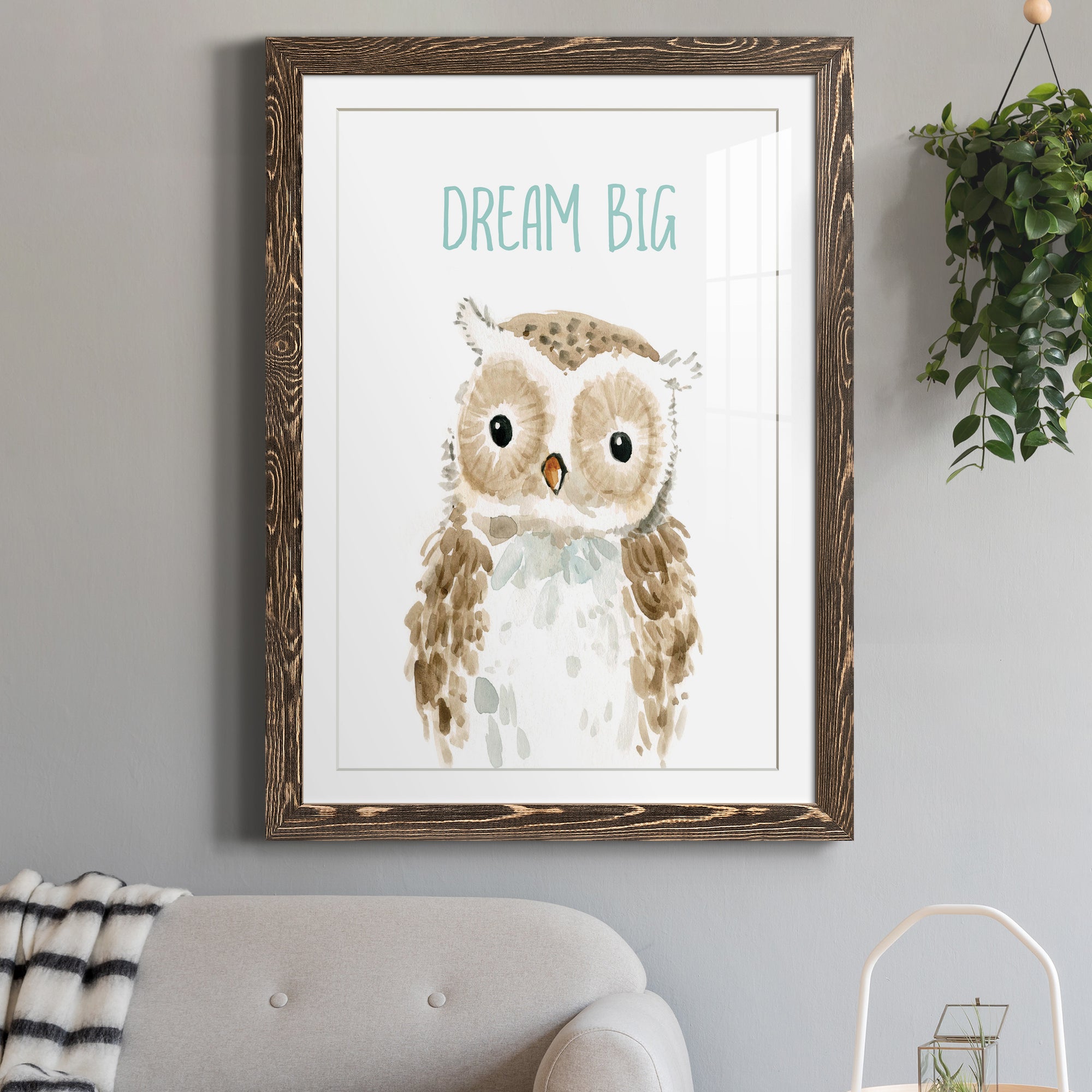 Dream Big Owl - Barnwood