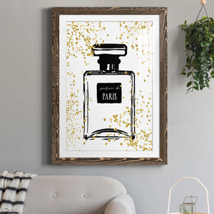 Glitter Perfume I - Barnwood Framed Art Print