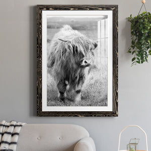 Gretna Green Highland - Barnwood Framed Art Print