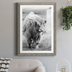 Gretna Green Highland - Barnwood Framed Art Print