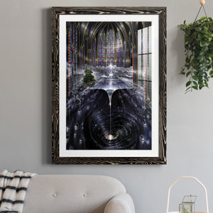 Genesis I - Barnwood Framed Art Print