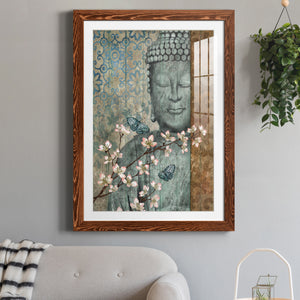 Buddha - Barnwood Framed Art Print