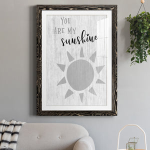 Sunshine - Premium Framed Print - Distressed Barnwood Frame - Ready to Hang