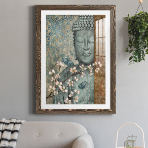 Buddha - Barnwood Framed Art Print