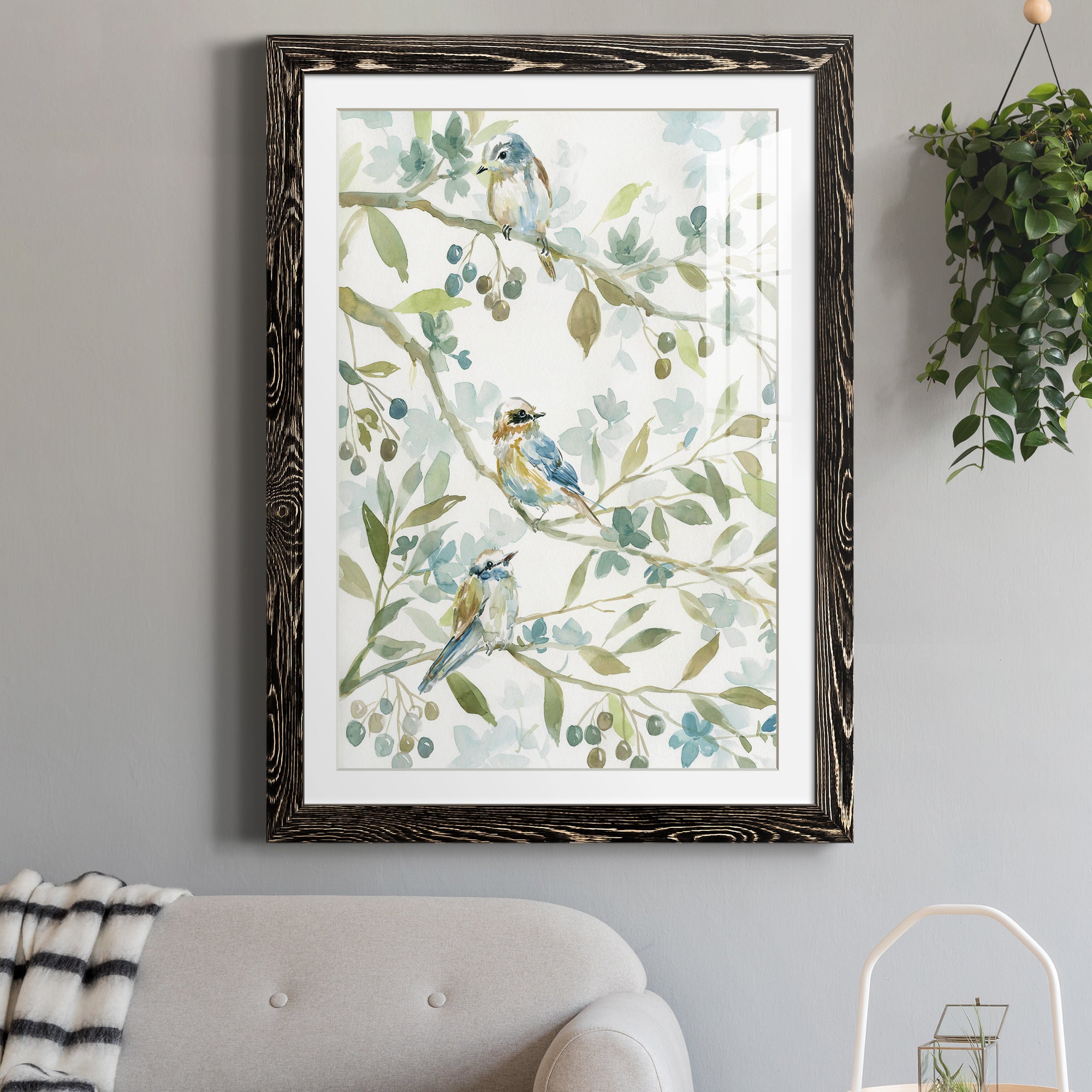 Spring Beginnings - Barnwood Framed Art Print
