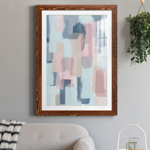 Mix of Spring - Barnwood Framed Art Print