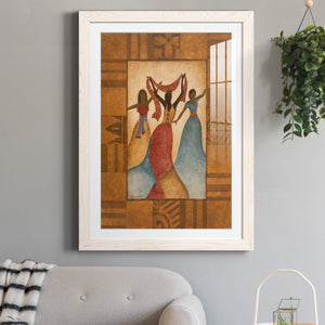 Rhythm - Barnwood Framed Art Print