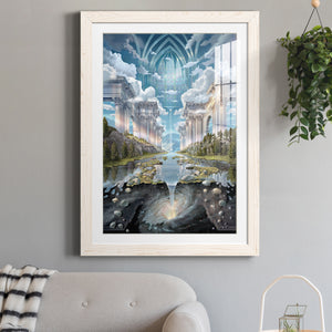 Genesis II - Barnwood Framed Art Print
