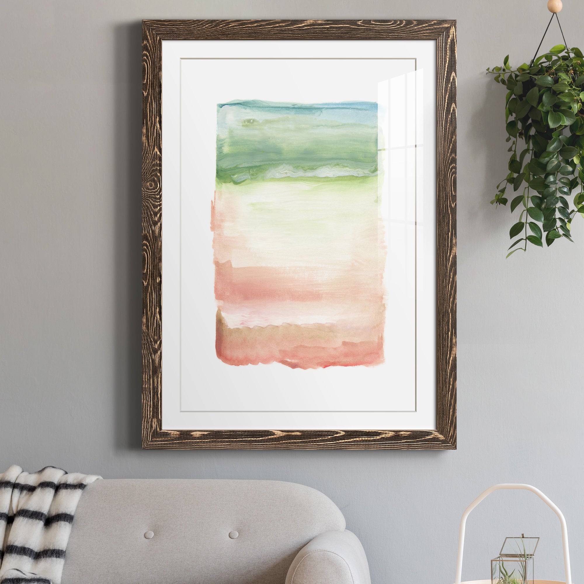 Skye I - Premium Framed Print - Distressed Barnwood Frame - Ready to Hang