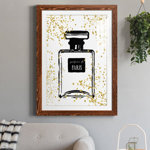 Glitter Perfume I - Barnwood Framed Art Print