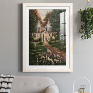 Carolina Evening I - Barnwood Framed Art Print