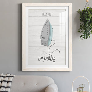Iron Out - Premium Framed Print - Distressed Barnwood Frame - Ready to Hang