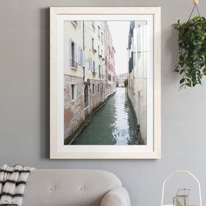 Venice Canal II - Premium Framed Print - Distressed Barnwood Frame - Ready to Hang