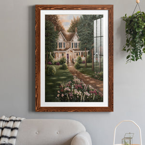 Carolina Evening I - Barnwood Framed Art Print