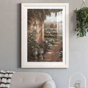 Evening in the Conservatory - Barnwood Framed Art Print