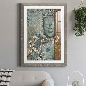 Buddha - Barnwood Framed Art Print