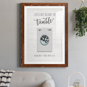 Tumble - Premium Framed Print - Distressed Barnwood Frame - Ready to Hang