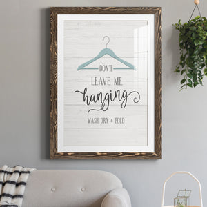 Don't Leave - Premium Framed Print - Distressed Barnwood Frame - Ready to Hang