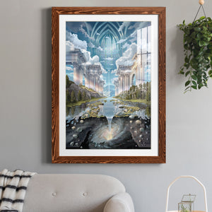 Genesis II - Barnwood Framed Art Print