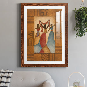 Rhythm - Barnwood Framed Art Print