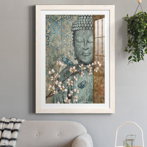 Buddha - Barnwood Framed Art Print