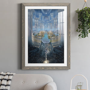 Solace - Barnwood Framed Art Print