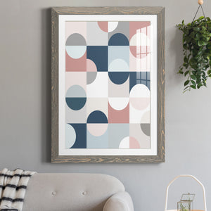 Modern Reflection - Barnwood Framed Art Print