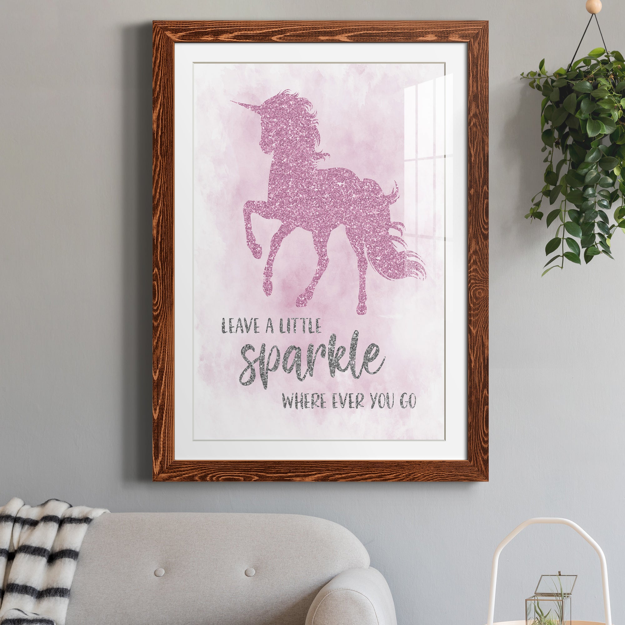 Sparkle - Barnwood Framed Art Print