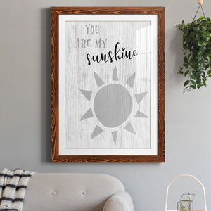 Sunshine - Premium Framed Print - Distressed Barnwood Frame - Ready to Hang