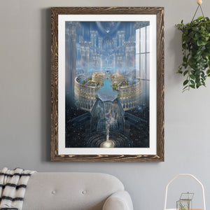 Solace - Barnwood Framed Art Print