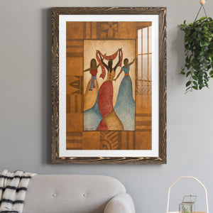 Rhythm - Barnwood Framed Art Print