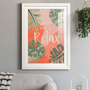 Take Time - Premium Framed Print - Distressed Barnwood Frame - Ready to Hang