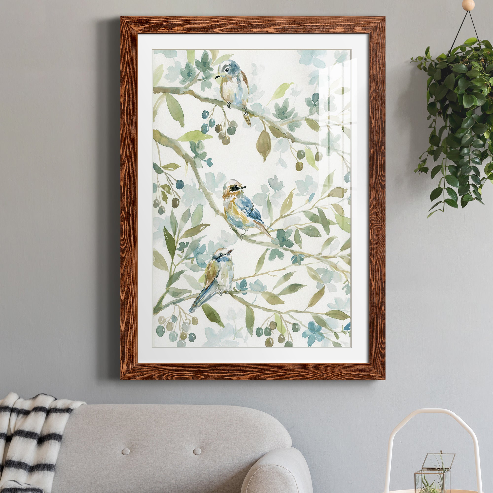 Spring Beginnings - Barnwood Framed Art Print