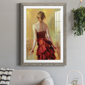 Copper Reflection - Barnwood Framed Art Print