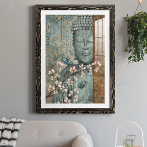 Buddha - Barnwood Framed Art Print