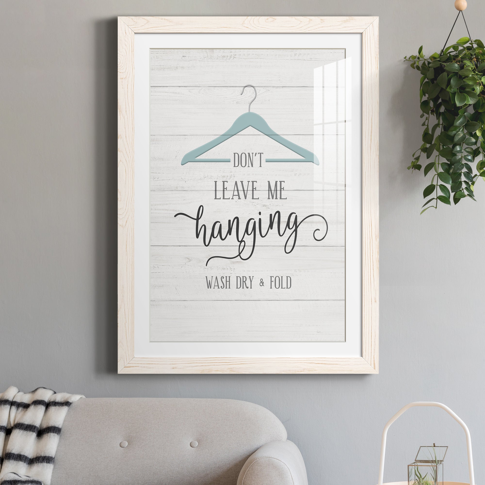 Don't Leave - Premium Framed Print - Distressed Barnwood Frame - Ready to Hang