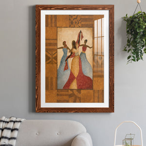 Celebration - Barnwood Framed Art Print