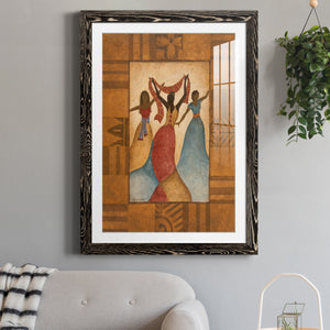 Rhythm - Barnwood Framed Art Print