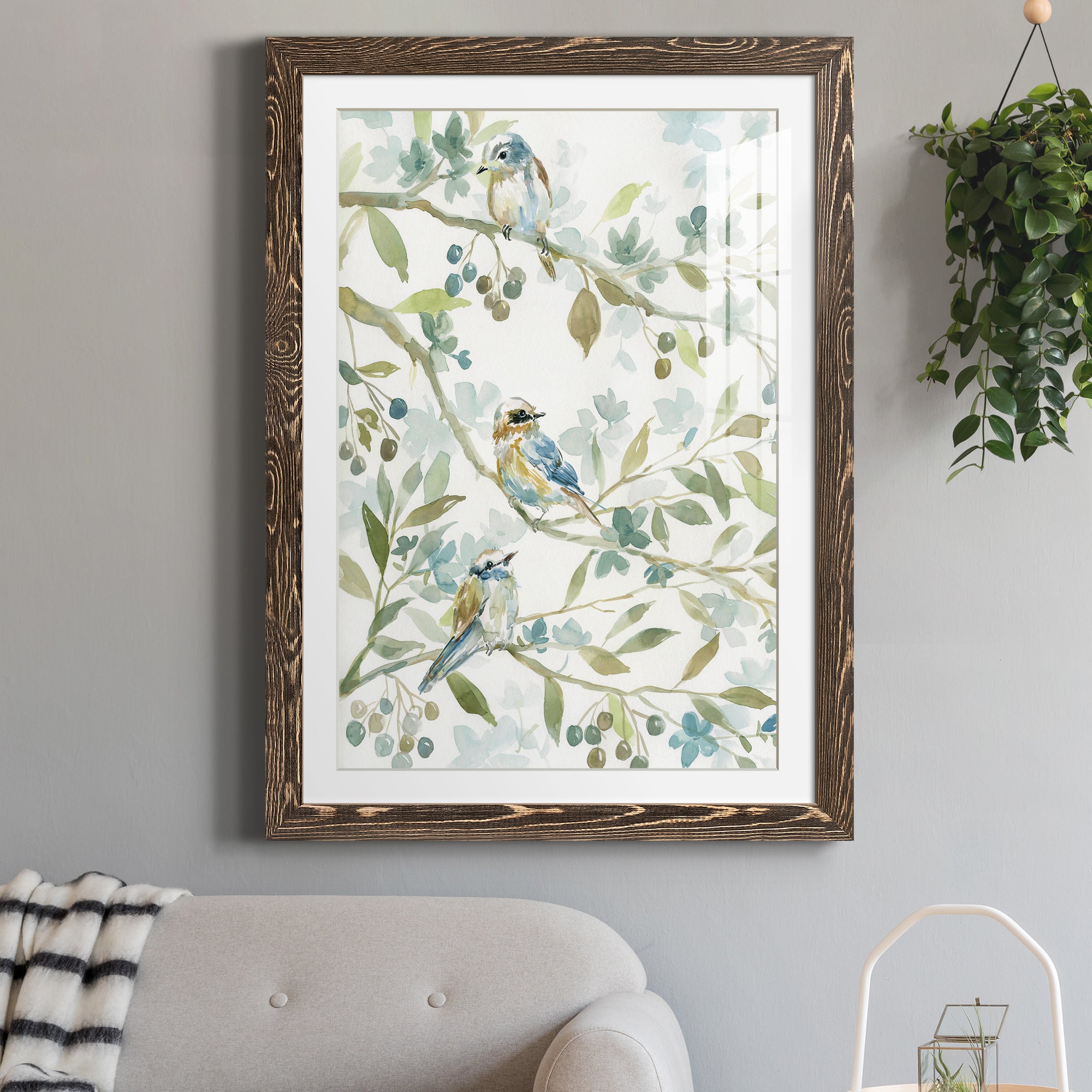 Spring Beginnings - Barnwood Framed Art Print