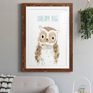Dream Big Owl - Barnwood