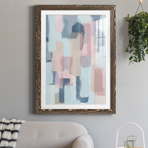 Mix of Spring - Barnwood Framed Art Print
