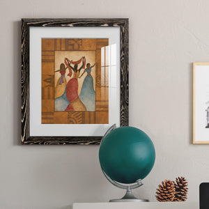 Rhythm - Barnwood Framed Art Print