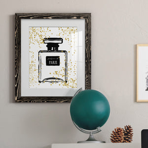 Glitter Perfume I - Barnwood Framed Art Print