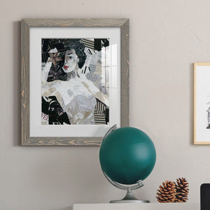 Runway Star - Barnwood Framed Art Print