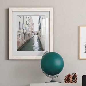 Venice Canal II - Premium Framed Print - Distressed Barnwood Frame - Ready to Hang