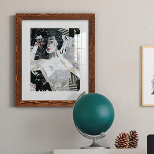 Runway Star - Barnwood Framed Art Print