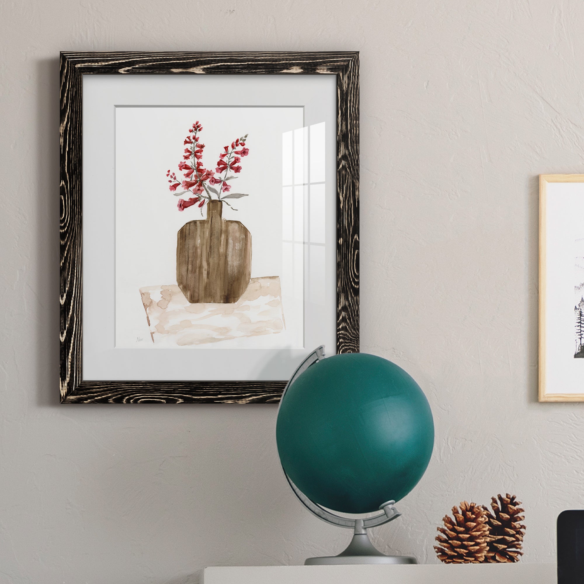 Simply Country II - Barnwood Framed Art Print